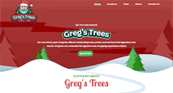 Desktop Screenshot of gregstrees.com